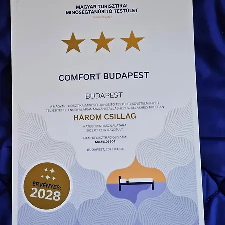 Comfort Romantic Balcony, Free Parking Budapest